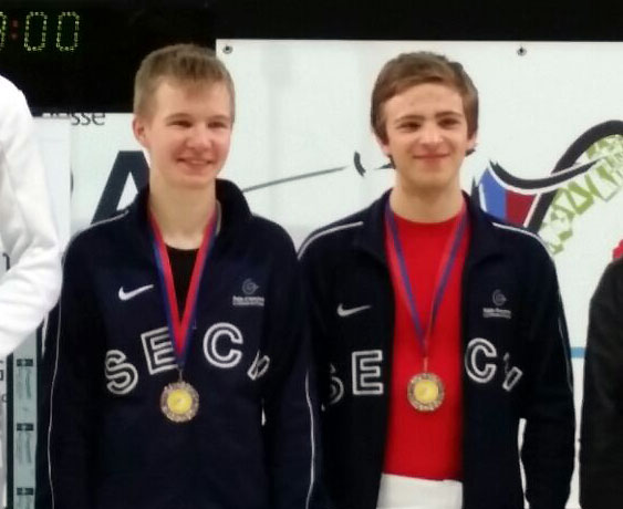 Lugano 15 Podium Juniors FelixC RomainW